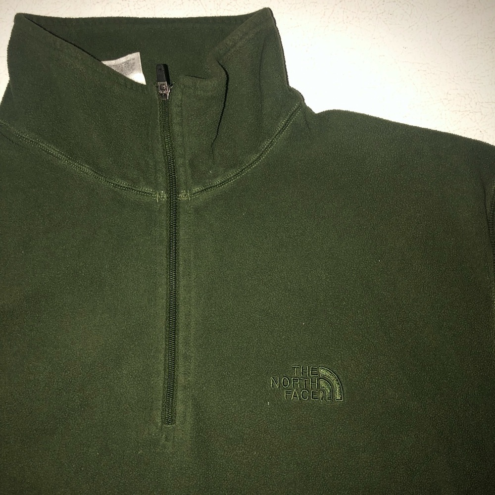 Green North Face Fleece